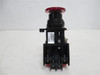Eaton E34EX853RD24; Illuminated Push Button; Red; 10A; 600VAC