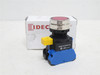 Idec HW4L-M1F10QD-R-12V; Illuminated Push-Button; Red; 240V