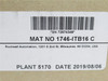 Allen-Bradley 1746-ITB16; Digital Input Module; 16 Point