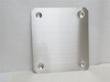 Weigh-Tronix 106901899; Shroud Plate; SS; 12" x 13-1/2"