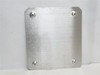 Weigh-Tronix 106901899; Shroud Plate; SS; 12" x 13-1/2"