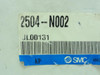 SMC 2504-N002; Pneumatic Silencer; 1/4 NPT; Zinc Die Cast