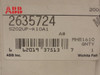 ABB 2635724; Circuit Breaker; 10A; 3P; 277/480V
