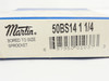 Martin 50BS14-1-1/4; Sprocket #50; 14-Teeth; 1-1/4"ID