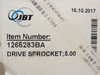 JBT 1266283BA; Poly-Drive Sprocket; 24 Teeth; 3-3/8"ID
