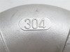 Industry-Std 1LTB9; Pipe Elbow; SS-304; 1-1/2NPT; Class: 150