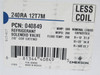 Emerson 240RA 12T7M; Solenoid Valve Body; No Coil; 7/8" ODF