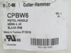 Eaton CPBW6; Rotary Disconnect Handle; NEMA: 1/3R/4/4X