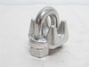 Lawson 1427705; Wire Rope Clip; SS; Size: 3/8"