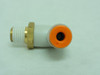 SMC KQ2L01-33S; Lot-3; Male Elbow; 90Deg; Size: 1/8"