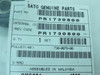 Sato PR1730800; Lot-2 Pulleys