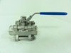 OVC 366FW-N-1/2"; Ball Valve; 1/2" Socket Weld; CF8M; 1000WOG