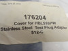 Industry-STD 176204; Flange Adapter Fitting; 0.907" ID