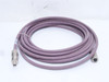 MFG- 321834-C6A-30; Ethernet Cable; M To FX Coded; M12; 30' L