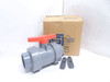 Spears 3622-030C; Two-Way SCH 80 PVC Ball Valve; 3" Socket