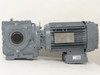 SEW SA47DRN80M2; Gearmotor; 1.50HP; 277-480V; 3485RPM