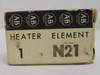 Allen-Bradley N21; Overload Thermal Unit Series: N
