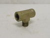 Parker 6-6-6 MBT-S; Male Branch Tee; 3/8 MNPT x 3/8 FNPT (x2)