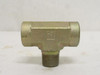 Parker 6-6-6 MBT-S; Male Branch Tee; 3/8 MNPT x 3/8 FNPT (x2)