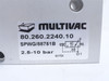 Multivac 80.260.2240.10; Solenoid Valve SPWG/88751B