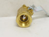Industry-Std 20K908; Brass Ball Valve; Lever; 1FNPT; 600WOG