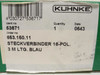 Kunkle 53671; MultiVac Plug In Connector 86850160000