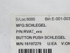 Schlegel 16197279; Pushbutton; Momentary Contact; 22mm