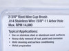 Radnor 64000356; Knot Wire Cup Brush; SS;  2-3/4" x 5/8"-11