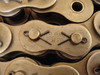 Tsubaki RS120-2-CP-U; Two Strand Roller Chain #120; 10' Long