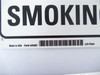 Lyle Signs 44VAB1; Lot-10 No Smoking Signs 10" x 7.25"