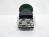 Allen-Bradley 800H-DR1JA; Pushbutton Switch; 600VAC; Green