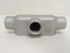 Appleton T100-M; Type: T; Conduit Body; Malleable Iron; 1FNPT