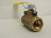 Apollo 77C10201A; Inline Ball Valve; Bronze; 3/8 FNPT; 600WOG