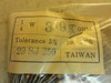 MFG- 18 SJ 250; LOT-100; Resistor; 3.9K Ohms