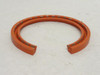 Garlock 25009-8639; Silicone Oil Seal; 3.688"ID x 4.688 OD