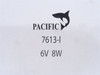 Pacific 7613-I; Sealed Beam Forklift Headlight; 6VDC; 8 Watts
