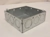 Raco 191; Electrical Box; Galvanized; 4" Wide x 4" Height