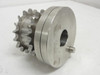 MFG- N060144; SS Assembly Sprocket # 40 1-1/4"ID 18 Teeth