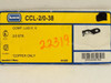ILSCO CCL-2/0-38; Copper Compression Lug # 2/0 AWG; 3/8" Stud