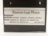 Elm SCR-2721; Electronic Logic Controller Module