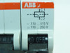 ABB S263-D4; Circuit Breaker 4A 3P 277/480VAC