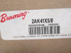 Browning 2AK39X3/4; V-Belt Pulley; 2-Groove; 3/4"ID