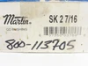 Martin SK 2-7/16; QD Bushing; 2-7/16"ID x 3-7/8" Flange OD