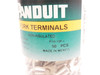 Panduit P10-10F-L; Lot-100; Fork Terminals; 12- 10AWG