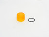 Square D 9001A7; Illuminated Amber Push Button Cap; Size 30mm