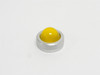 Square D 9001Y6; Domed Yellow Glass Pilot Light Lens; 30mm