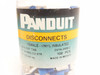 Panduit DV14-250B-C; Lot-150 Female Disconnect Tabs 16-14AWG