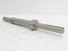 Norfolk IBM019BB; Heart Slasher Shaft W/Nut; SS; 11-3/4" Long