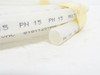 Multivac 81811251080; Clear Plastic Tube 3ft x 8mmID x 10mmOD