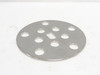 Marel 247278; Stainless Steel 10-Hole Finger Disk; 5-7/8"OD